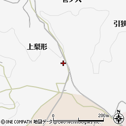愛知県岡崎市箱柳町上梨形周辺の地図