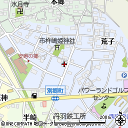 愛知県安城市別郷町油石62周辺の地図