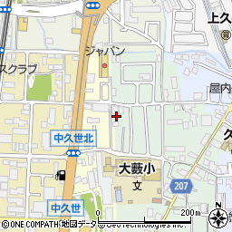 京都府京都市南区久世大藪町24周辺の地図