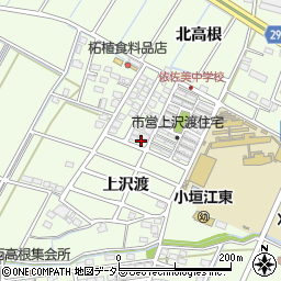 愛知県刈谷市小垣江町上沢渡50-39周辺の地図