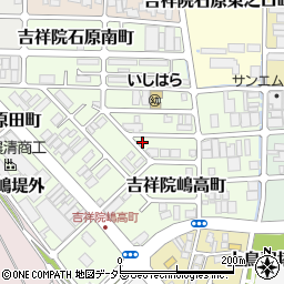 京都府京都市南区吉祥院嶋高町61周辺の地図