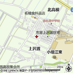愛知県刈谷市小垣江町上沢渡50-30周辺の地図