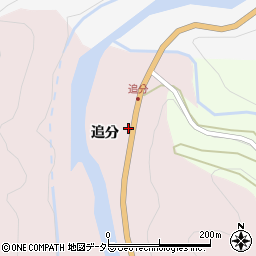 愛知県新城市横川追分周辺の地図