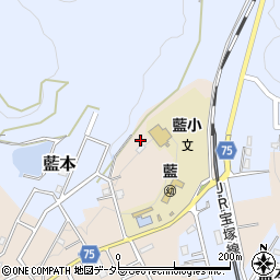 兵庫県三田市西相野412周辺の地図