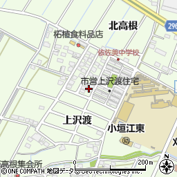 愛知県刈谷市小垣江町上沢渡50-38周辺の地図