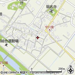 滋賀県甲賀市水口町宇川680周辺の地図