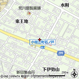 愛知県刈谷市小垣江町石ノ戸周辺の地図