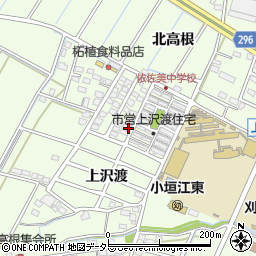 愛知県刈谷市小垣江町上沢渡50-37周辺の地図