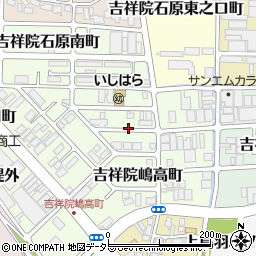 京都府京都市南区吉祥院石原南町周辺の地図