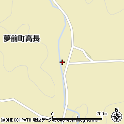 兵庫県姫路市夢前町高長395周辺の地図