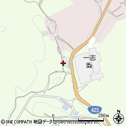京都府亀岡市西別院町柚原（イヌイ谷）周辺の地図