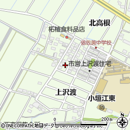 愛知県刈谷市小垣江町上沢渡50-20周辺の地図