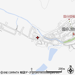 滋賀県大津市国分2丁目423周辺の地図