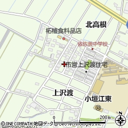 愛知県刈谷市小垣江町上沢渡50-19周辺の地図