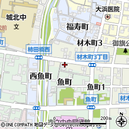 稲垣豆腐店周辺の地図