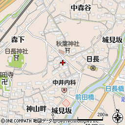 愛知県知多市日長神山畔31周辺の地図