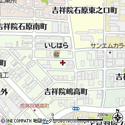 京都府京都市南区吉祥院石原南町56周辺の地図