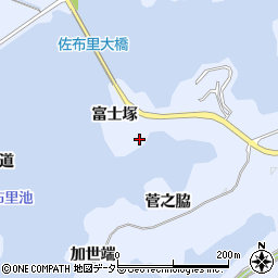 愛知県知多市佐布里（菅之脇）周辺の地図