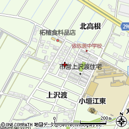 愛知県刈谷市小垣江町上沢渡50-27周辺の地図