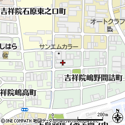 京都府京都市南区吉祥院嶋野間詰町9周辺の地図