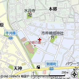 愛知県安城市別郷町油石86周辺の地図