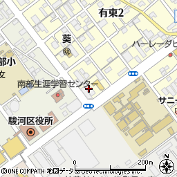 株式会社太田廣静岡営業所周辺の地図