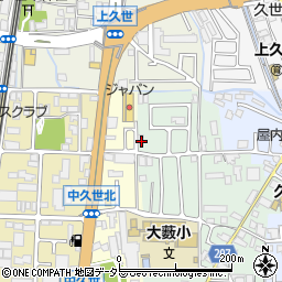 京都府京都市南区久世大藪町5周辺の地図