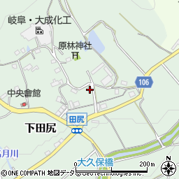 大阪府豊能郡能勢町下田尻516周辺の地図