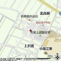 愛知県刈谷市小垣江町上沢渡50-18周辺の地図