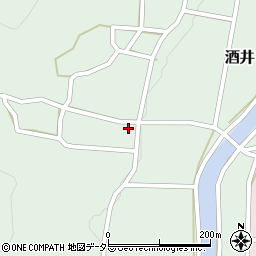 兵庫県三田市酒井212周辺の地図