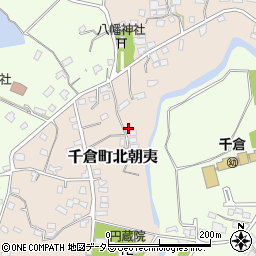 千葉県南房総市千倉町北朝夷2358周辺の地図