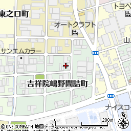 京都府京都市南区吉祥院嶋野間詰町16周辺の地図