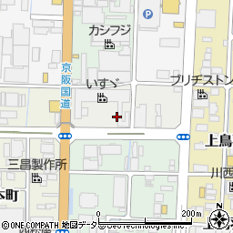 京都府京都市南区上鳥羽大溝町2周辺の地図