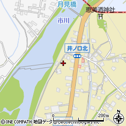 兵庫県神崎郡福崎町西田原150-2周辺の地図