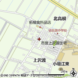 愛知県刈谷市小垣江町上沢渡50-9周辺の地図