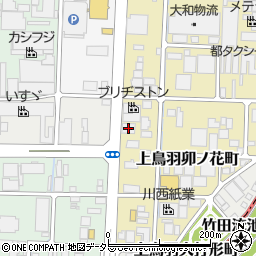京都厚礼自動車周辺の地図