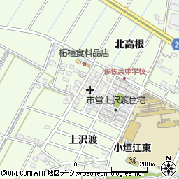 愛知県刈谷市小垣江町上沢渡50-17周辺の地図