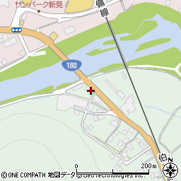 富士岡山運搬機株式会社　新見支店周辺の地図
