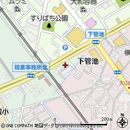 愛知県安城市箕輪町祢宜田周辺の地図