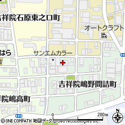 京都府京都市南区吉祥院嶋野間詰町3周辺の地図