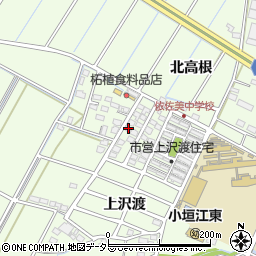 愛知県刈谷市小垣江町上沢渡50-8周辺の地図