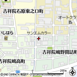 京都府京都市南区吉祥院嶋野間詰町1周辺の地図