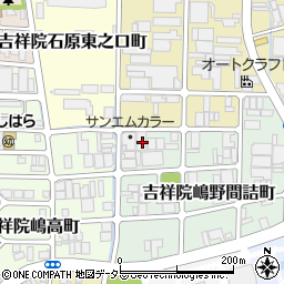 京都府京都市南区吉祥院嶋野間詰町2周辺の地図