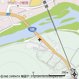 岡山県新見市石蟹267周辺の地図