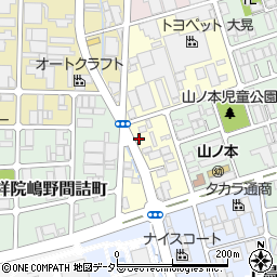 京都府京都市南区上鳥羽馬廻町74周辺の地図
