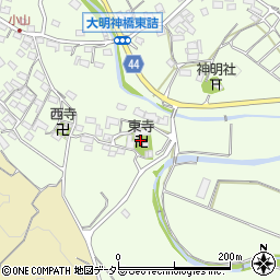 東寺周辺の地図