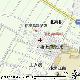 愛知県刈谷市小垣江町上沢渡50-16周辺の地図