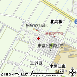 愛知県刈谷市小垣江町上沢渡50-7周辺の地図