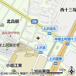 愛知県刈谷市小垣江町北高根204周辺の地図