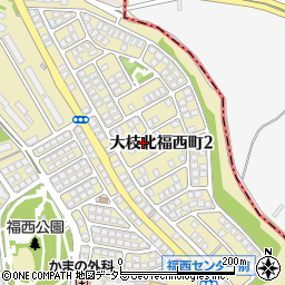 ＊京都市西京区大枝北福西町2丁目17[松岡]駐車場周辺の地図